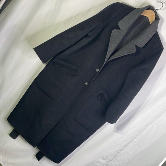 Universal Standard reversible, double faced luxe wool coat - Picture 8 of 16